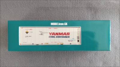 モデルアイコン HO(16番)ゲージ 809D 1/80 YANMER COOL CONTAINER 30ft コンテナ
