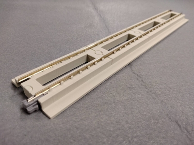 ＜地上シリーズ＞WHITEFLAG-3D ArcPath(アークパス) RM-HOFLHS246 HOゲージ 平面 穴開きスラブ軌道 246mm 1個入