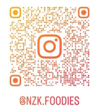 Instagram @NZK.FOODIES 公式QRコード