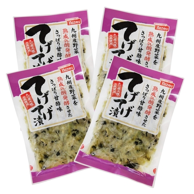 てげてげ漬4個セット　送料込