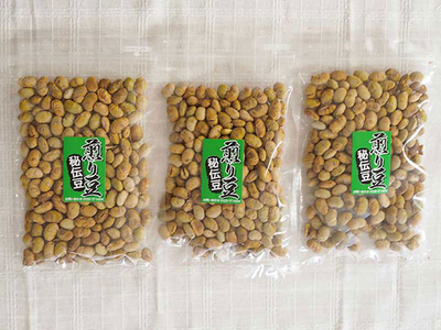 煎り豆[秘伝豆] (70g)‐3袋セット