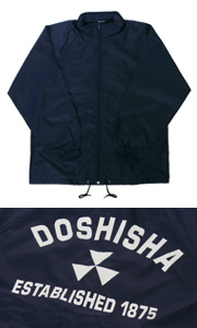 ウィンドブレーカー(フードイン)　バックプリントタイプ