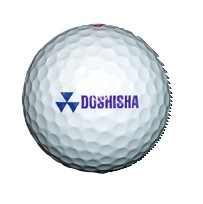 同志社ゴルフボール　ロゴマーク