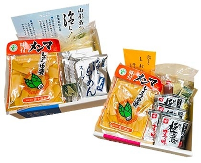 E-1 冷し生麺５食１箱・ 温用生麺４食１箱セット
