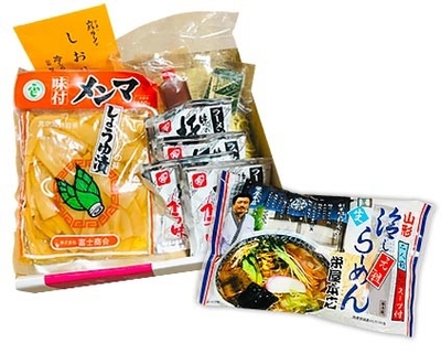 F 温用生麺４食１箱・ 冷し生麺２食セット