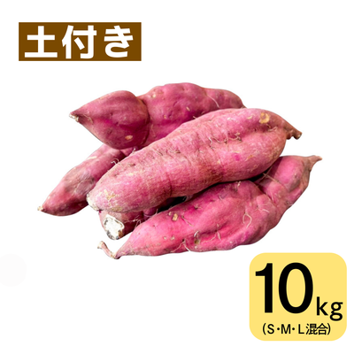 紅あずま(10㎏・土付き･サイズ色々)　※送料別