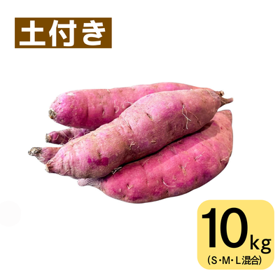 紅はるか(10㎏・土付き・サイズ色々)　※送料別