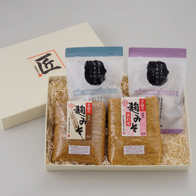 麹味噌とだしの詰め合わせ　2.2kg【贈答向け】