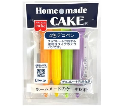 【5個入り】4色デコペン(速乾性)40g(10g&times;4本)　(40%OFF)