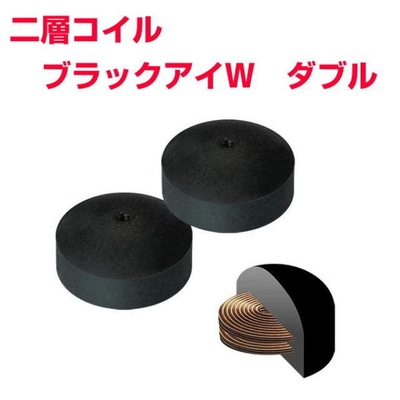 電磁波対策　ブラックアイW　ダブル　二層コイル　BLACK EYEの医学博士丸山修寛監修　電磁波防止　電磁波カット　電磁波ブロッカー　静電気　ノイズ
