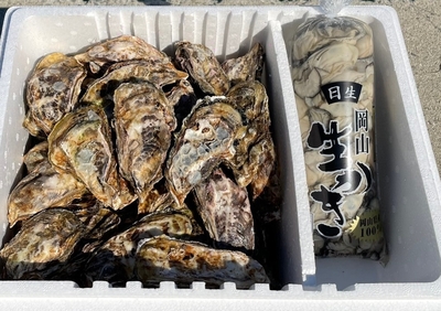 殻付き3Kg+むき身1Kgセット（加熱用）