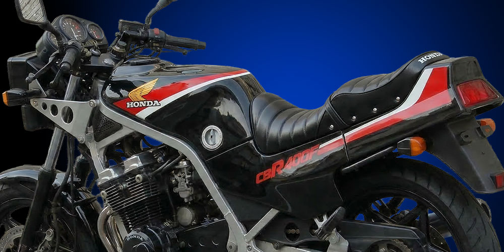 CBR400F シート CBR400F タックロール | カスタムシートのボブズシート | Bob's