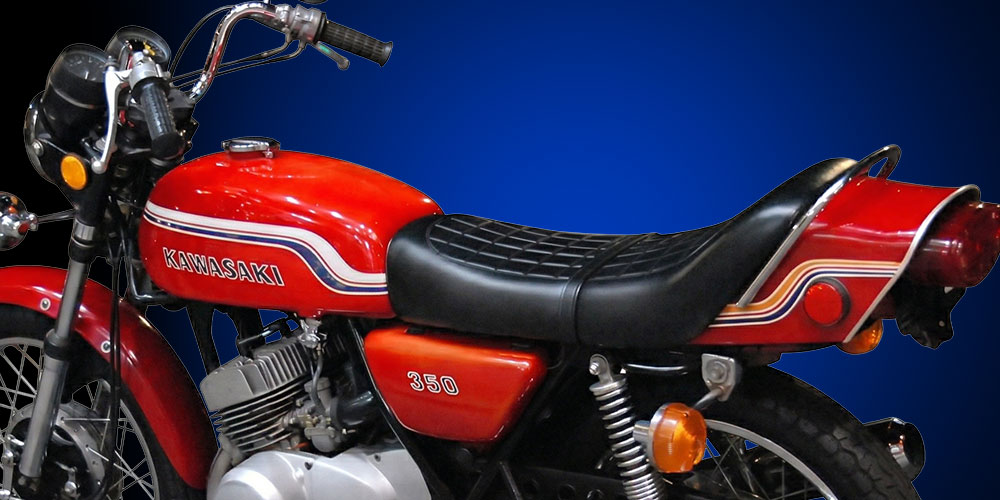 250/350SS【マッハ】初期('71年～'72年) ノーマルタイプアンコ抜きシート