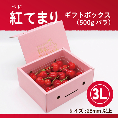 紅てまり　ギフトBOX [大] 500kg　3Lサイズ　バラ