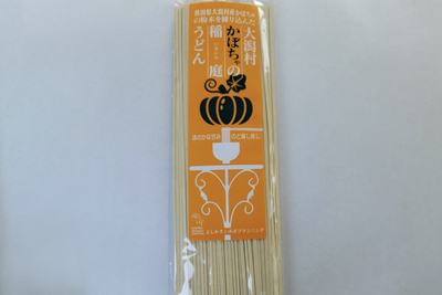 大潟村かぼちゃの稲庭うどん 150g