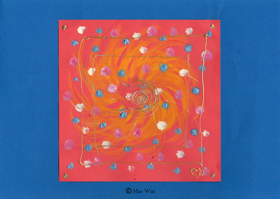 水彩画 #136 Friends (B4)