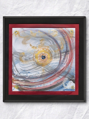 水彩 #197 Honor yourself (25&times;25)