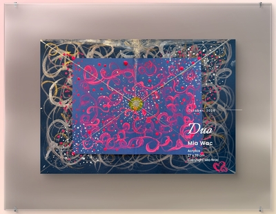 アクリル #233 Duet (27x39 cm)