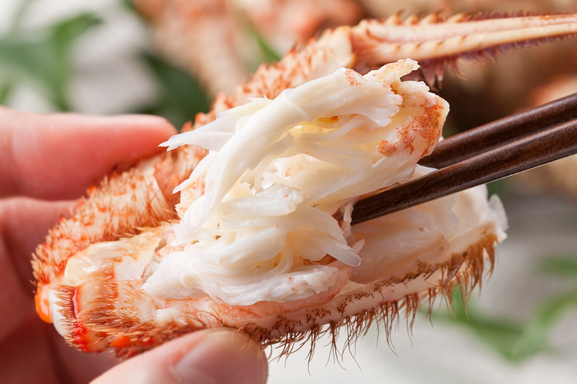 名物】北海道産 活蒸し毛蟹 特大2尾（1.2kg） | えりもの季