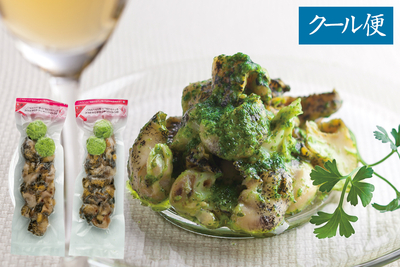 北海道産 つぶのガーリックバター焼 125g&times;2袋