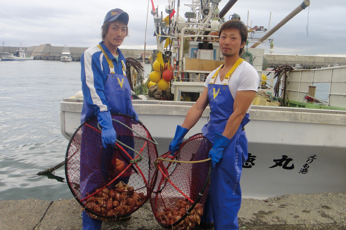 北海道産 超急速冷凍 浜茹でつぶ貝 250g袋（刺身用） | えりもの季