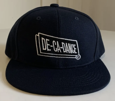 " DE-CA-DANCE " LOGO CAP