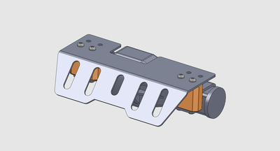 CR01-CNC削り出しスキッドプレートSET