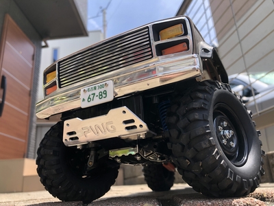 CC01専用高精度CNC削り出しスキッドプレート　タイプA