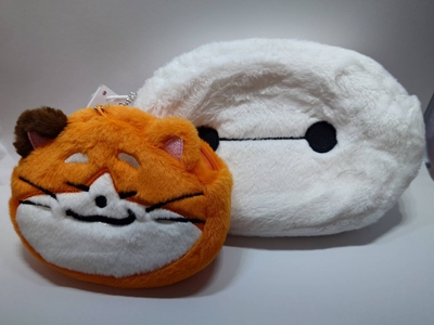 サンスター文具(株)ベイマックスなかよしポーチセット　ベイマックス＆モチ