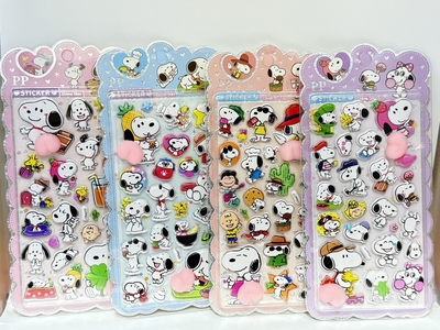 PPsticker　スヌーピー　スクイーズシール