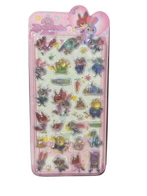 キャラクタードロップシール 4種類