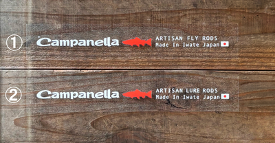 Campanella　トラウトロゴ　ステッカー