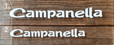 Campanella　ロゴ デカール（カッティングステッカー）