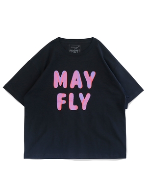 SHAKU-HUNTER MAYFLY TEE BLACK