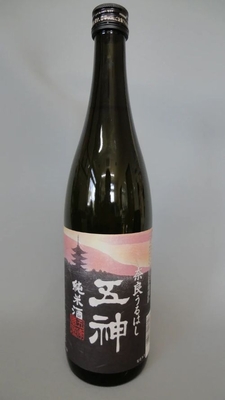 奈良うるはし 純米酒 720ml