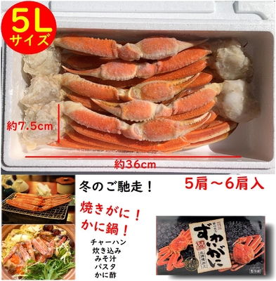 冷凍ボイルズワイガニの足