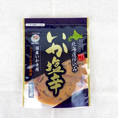 北海道仕込み 国産いか塩辛　90g　三豊