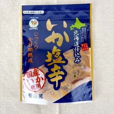 北海道仕込み 国産いか塩辛　90g　三豊
