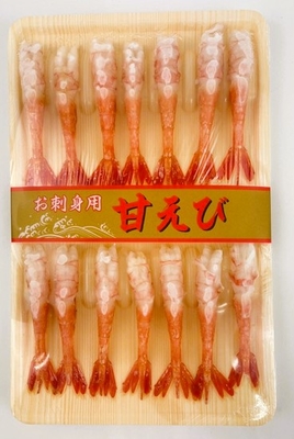 生食用　尾付き甘えび 14尾 お刺身用