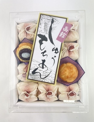 函館 しゅうもちあん 12個入 シュー生地の中にあんことお餅が入ったお菓子
