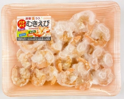 バナメイむきえび（加熱調理用）加熱してもプリップリ エビチリ/エビマヨ