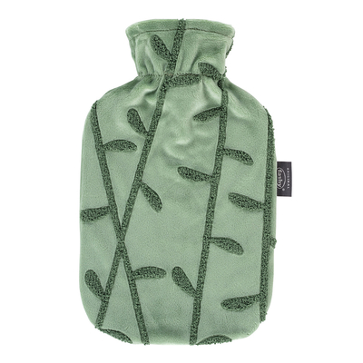 デラックスカバー湯たんぽ ジュピターグリーン(替えカバー付)