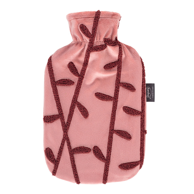 デラックスカバー湯たんぽ マースピンク(替えカバー付)
