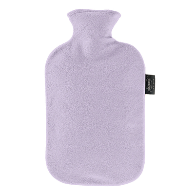 スタンダードカバー湯たんぽ フリース・カラフルシリーズ ラベンダー(替えカバー付)