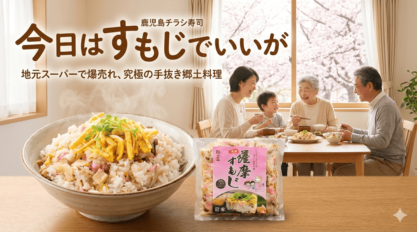 薩摩すもじは鹿児島版チラシ寿司のこと