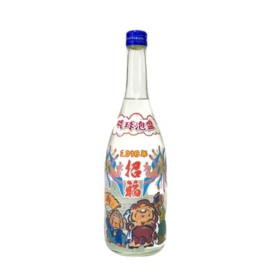 琉球泡盛 2016年干支ボトル招福【申】請福酒造(25度/720ml)