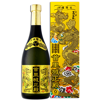 琉球泡盛 首里城正殿ゴールド 10年古酒(40度/720ml)