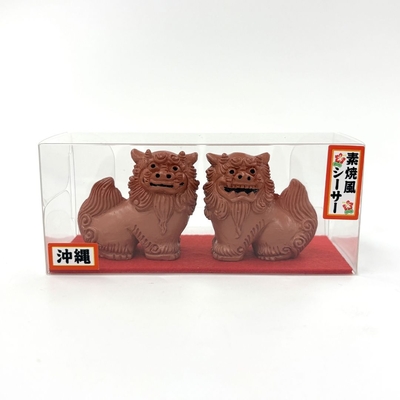 素焼風シーサー(座)