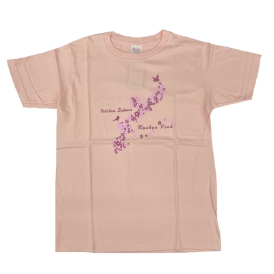 【レディース沖縄桜】Tシャツ