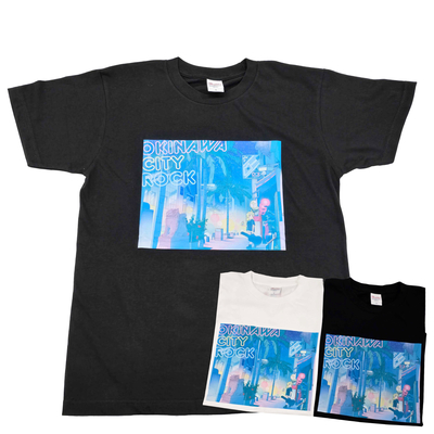 沖縄のキョウカちゃんTシャツ(feat.国際通り)